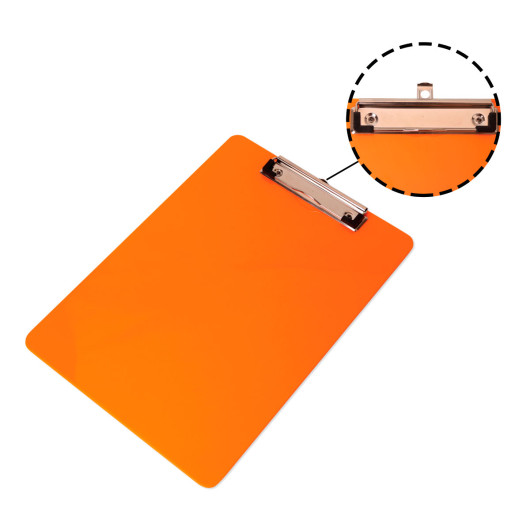Quality Clipboard Orange